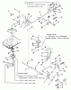Toro E2-17K502 (227-5) - 227-5 Tractor, 1989 Ersatzteile BRAKE AND CLUTCH LINKAGE
