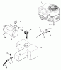 Toro E2-17K502 (227-5) - 227-5 Tractor, 1989 Ersatzteile ENGINE, FUEL & EXHAUST SYSTEMS