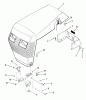 Toro E2-17K502 (227-5) - 227-5 Tractor, 1989 Ersatzteile FRAME, SHEET METAL AND COVERS #1
