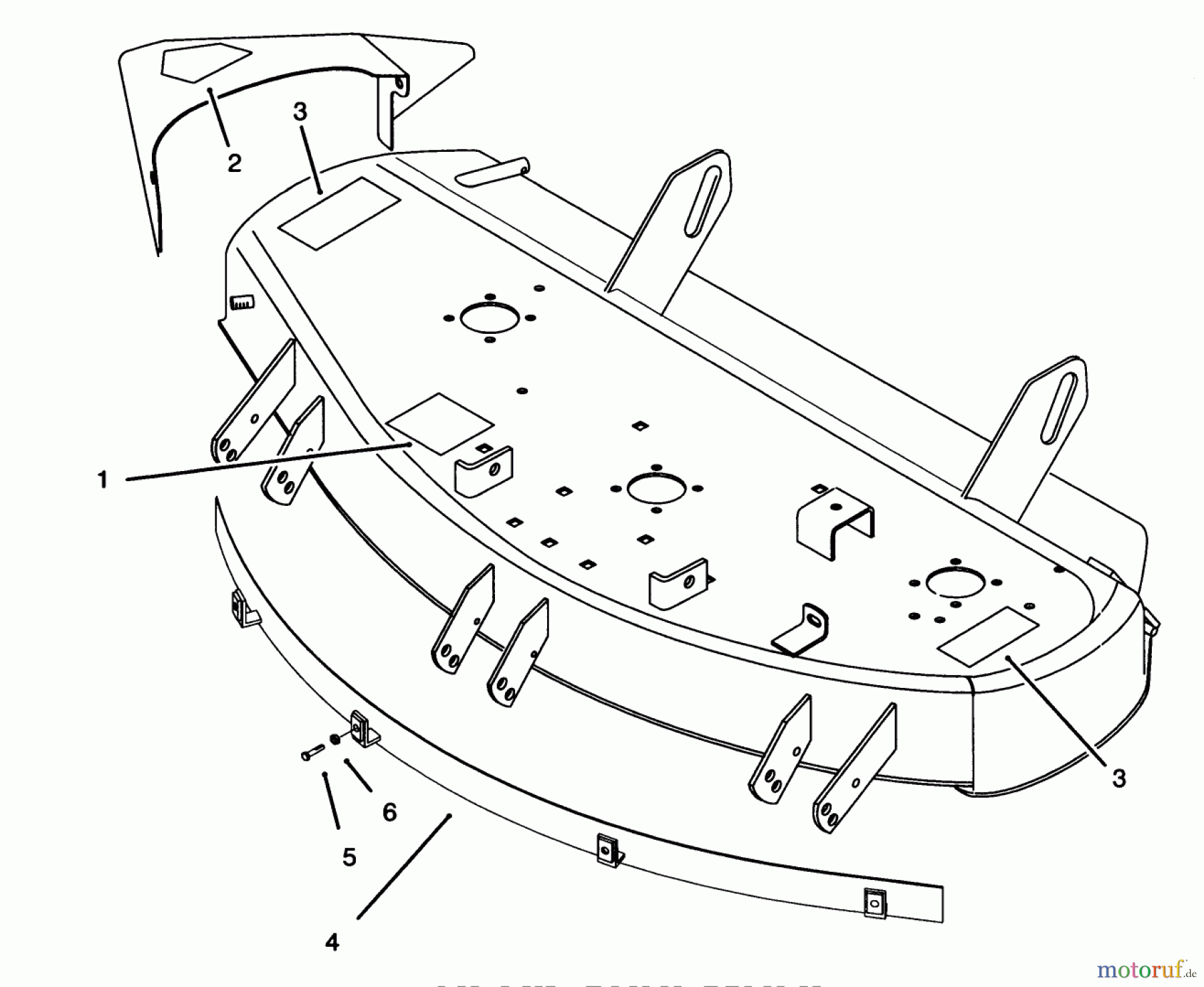 Toro Neu Accessories, Mower 93-9255 - Toro CE Kit For Model 78231 DECK ASSEMBLY