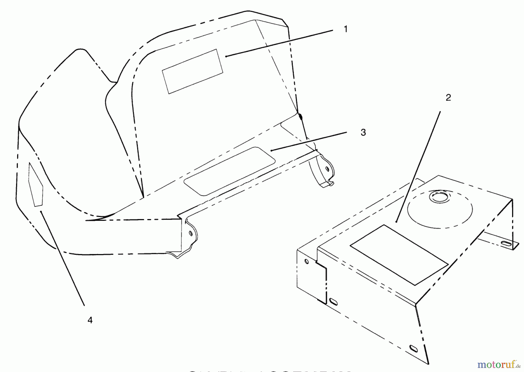 Toro Neu Accessories, Mower 93-9257 - Toro CE Kit For Model 79203 SHIELD ASSEMBLY