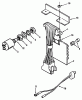 Toro R1-12K804 (312-8) - 312-8 Garden Tractor, 1992 (2000001-2999999) Ersatzteile ELECTRICAL SYSTEM #2