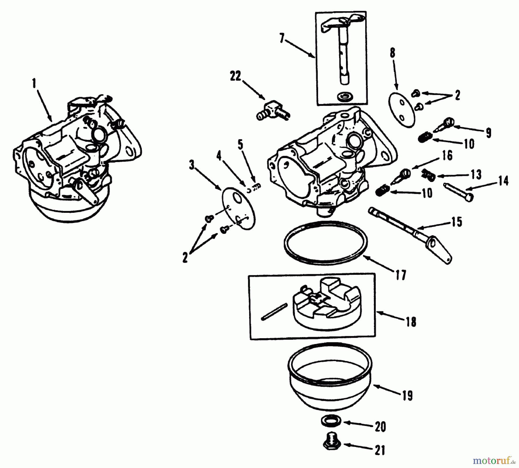  Toro Neu Mowers, Lawn & Garden Tractor Seite 2 R1-12K804 (312-8) - Toro 312-8 Garden Tractor, 1992 (2000001-2999999) KOHLER CARBURETORS