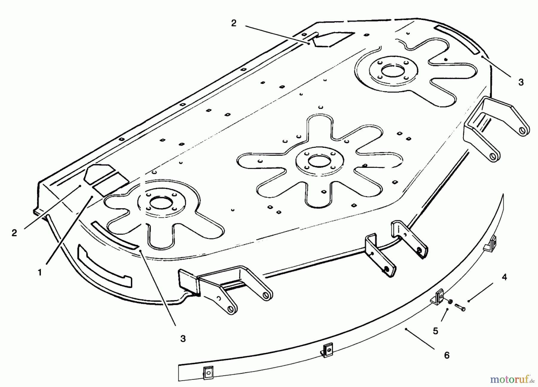 Toro Neu Accessories, Mower 93-9264 - Toro CE Kit For Model 78351 DECK ASSEMBLY