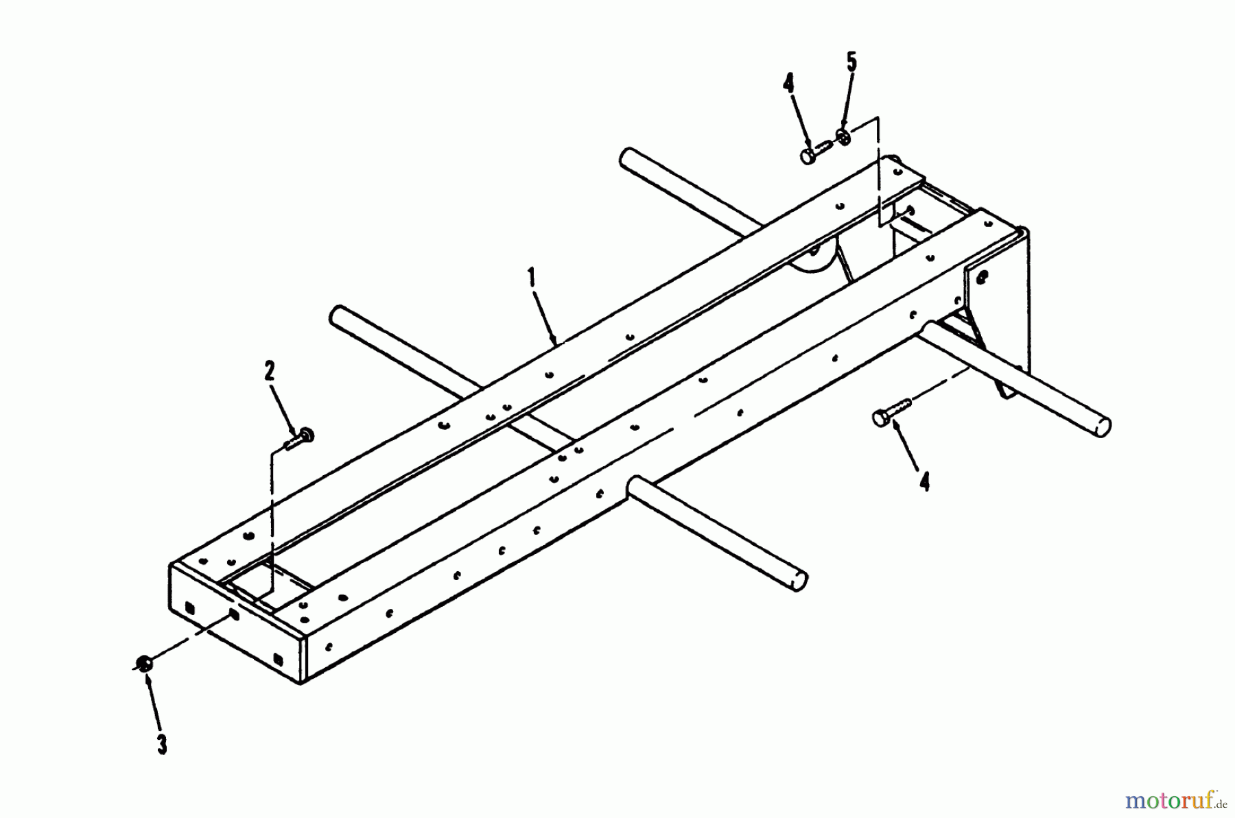  Toro Neu Mowers, Lawn & Garden Tractor Seite 2 R1-16O804 (316-8) - Toro 316-8 Garden Tractor, 1992 (2000001-2999999) FRAME