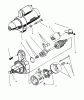 Toro R1-16O804 (316-8) - 316-8 Garden Tractor, 1992 (2000001-2999999) Ersatzteile STARTER POWER PLUS