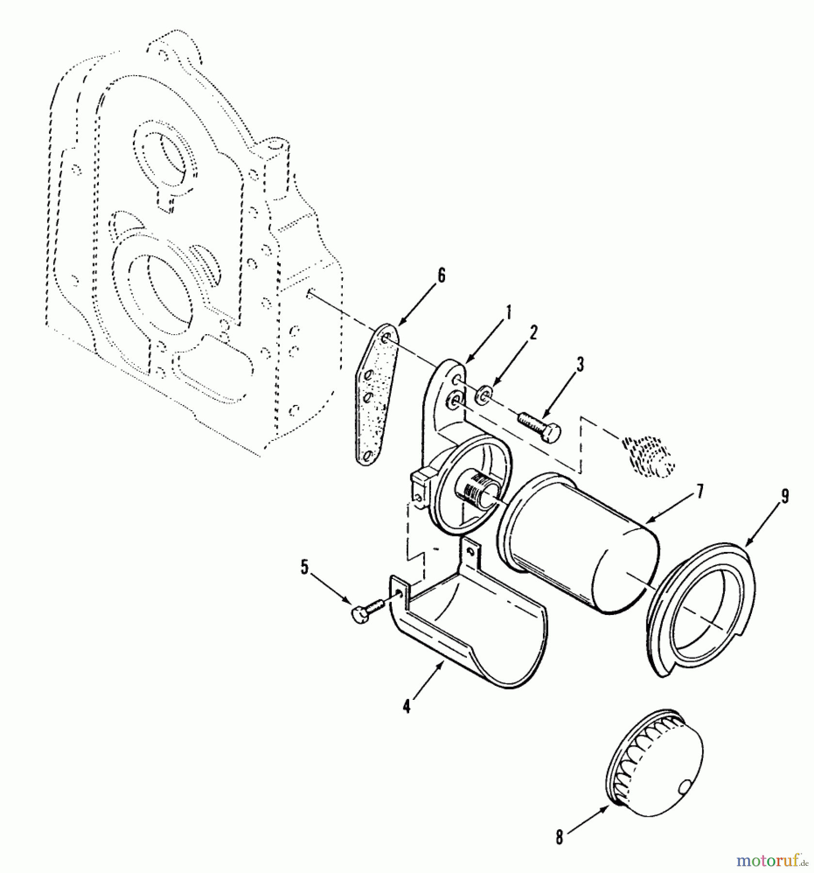 Toro Neu Mowers, Lawn & Garden Tractor Seite 2 R1-18OE02 (518-H) - Toro 518-H Garden Tractor, 1990 OIL FILTER