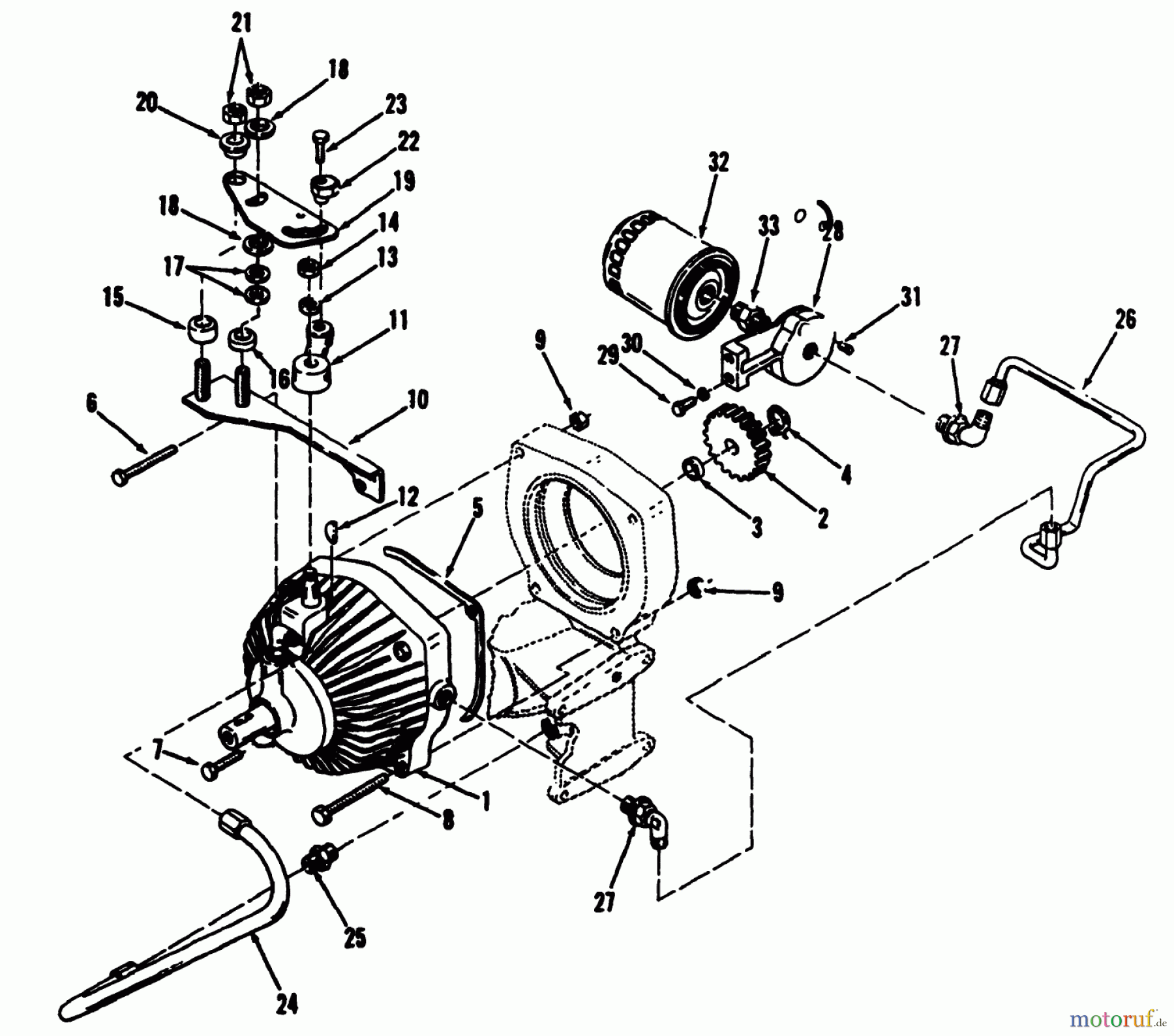  Toro Neu Mowers, Lawn & Garden Tractor Seite 2 R1-20OE02 (520-H) - Toro 520-H Garden Tractor, 1992 (2000001-2999999) HYDROSTATIC TRANSMISSION