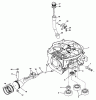 Toro R2-12OE01 (212-H) - 212-H Tractor, 1991 (1000001-1999999) Ersatzteile 12HP ENGINE CYLINDER BLOCK ASSEMBLY