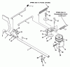 Toro R2-12OE01 (212-H) - 212-H Tractor, 1991 (1000001-1999999) Ersatzteile BRAKE & IDLER ASSEMBLY (212-5)