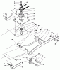Toro R2-12OE01 (212-H) - 212-H Tractor, 1991 (1000001-1999999) Ersatzteile SWEEPER P.T.O. ASSEMBLY (212-5)