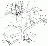 Toro R2-12OE01 (212-H) - 212-H Tractor, 1991 (1000001-1999999) Ersatzteile SWEEPER P.T.O. ASSEMBLY (212-H)