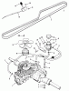 Toro R2-12OE01 (212-H) - 212-H Tractor, 1991 (1000001-1999999) Ersatzteile TRANSMISSION ASSEMBLY (212-H)