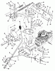 Toro R2-12OE01 (212-H) - 212-H Tractor, 1991 (1000001-1999999) Ersatzteile TRANSMISSION LINKAGE ASSEMBLY (212-H)