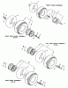 Toro R2-12OE01 (212-H) - 212-H Tractor, 1991 (1000001-1999999) Ersatzteile WHEEL & TIRE ASSEMBLY
