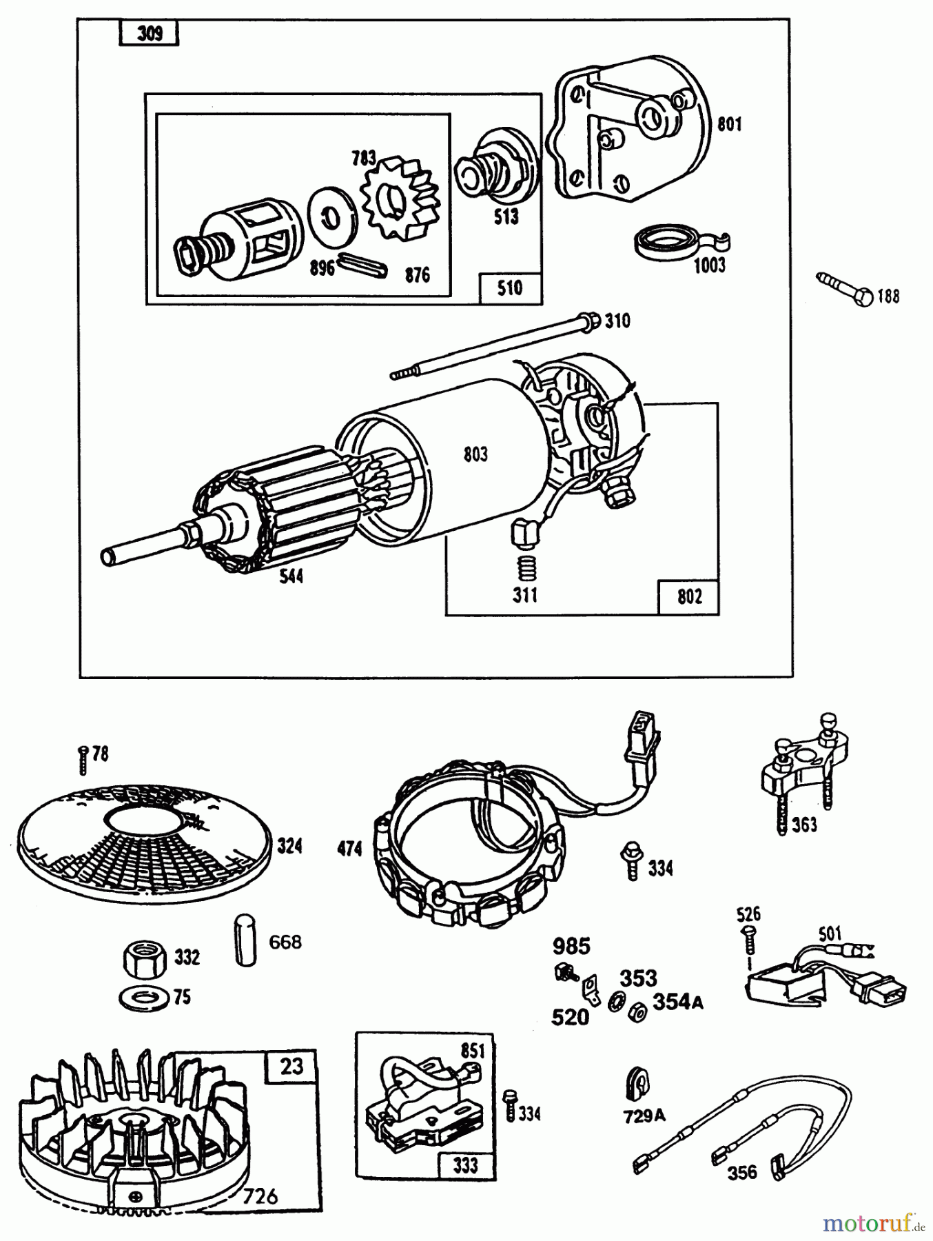 Toro Neu Mowers, Lawn & Garden Tractor Seite 2 R2-16BE01 (246-H) - Toro 246-H Yard Tractor, 1992 (2000001-2999999) ENGINE TORO POWER PLUS #4