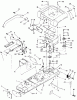 Toro R2-17K502 (227-5) - 227-5 Tractor, 1990 Ersatzteile FRAME, SHEET METAL AND COVERS #2