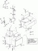 Toro 03-05BP02 (A-51) - A-51 5-Speed Rear Engine Rider, 1981 Ersatzteile ENGINE, THROTTLE CONTROL AND EXHAUST SYSTEM