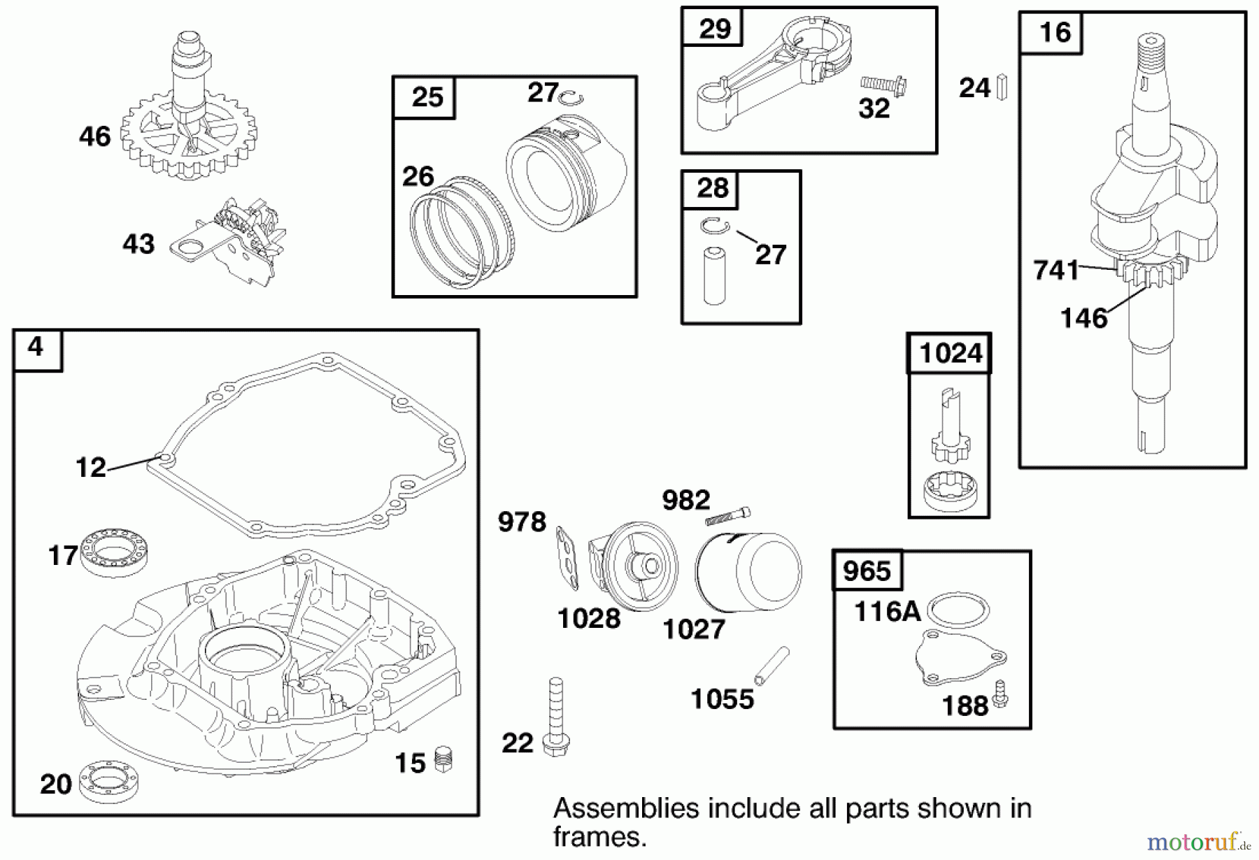 Toro Neu Accessories, Mower 98-9230 - Toro Proline Conversion Kit, GTS 200 ZS Engine ENGINE GTS-200 #3