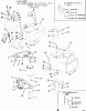 Toro 93-08BP01 (A-81E) - A-81(E) 5-Speed Rear Engine Rider, 1979 Ersatzteile ENGINE/DRIVE MOTOR, DRIVE BELT AND PULLEYS