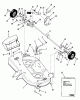 Toro 23-11BP01 (A-111) - A-111 5-Speed Rear Engine Rider, 1982 Ersatzteile 32 IN/81 CM MOWER DECK-8 & 11 HP RIDERS