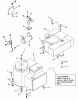 Toro 23-11BP01 (A-111) - A-111 5-Speed Rear Engine Rider, 1982 Ersatzteile ENGINE, THROTTLE CONTROL AND EXHAUST SYSTEM