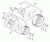 Toro 23-11BP01 (A-111) - A-111 5-Speed Rear Engine Rider, 1982 Ersatzteile WHEELS AND TIRES