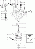 Toro 33-08B503 (108-5) - 108-5 Rear Engine Rider, 1987 Ersatzteile CARBURETOR