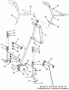 Toro 33-08B503 (108-5) - 108-5 Rear Engine Rider, 1987 Ersatzteile FRONT AXLE AND STEERING