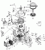 Toro 33-08B503 (108-5) - 108-5 Rear Engine Rider, 1987 Ersatzteile KAWASAKI FB460V TYPE AS-15 ENGINE #1