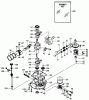 Toro 33-08B503 (108-5) - 108-5 Rear Engine Rider, 1987 Ersatzteile KAWASAKI FB460V TYPE AS-15 ENGINE #2