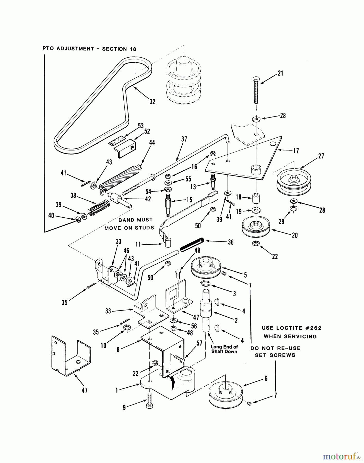 Toro Neu Mowers, Rear-Engine Rider 33-11B602 (111-6) - Toro 111-6 Rear Engine Rider, 1988 PTO CLUTCH, PULLEYS, AND CONTROLS