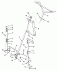 Toro 33-11BP01 (A-115) - A-115 5-Speed Rear Engine Rider, 1985 Ersatzteile FRONT AXLE AND STEERING
