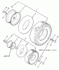 Toro 33-11BP01 (A-115) - A-115 5-Speed Rear Engine Rider, 1985 Ersatzteile WHEELS AND TIRES