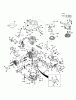 Toro 51060 - Big Red Riding Mower, 25" Side Discharge Mower, 1971 (SN 100001-199999) Ersatzteile ENGINE NO. V60-70053D (IMPULSE START) AND NO. V60-70054D