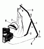 Toro 51060 - Big Red Riding Mower, 25" Side Discharge Mower, 1971 (SN 100001-199999) Ersatzteile GRASS BAG KIT 2-9339 (25" ROTARY ONLY-OPTIONAL EQUIPMENT)