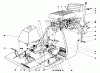 Toro 56006 - 25" Premium Rider, 1977 (7000001-7999999) Ersatzteile BODY AND SEAT ASSEMBLY