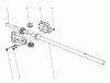 Toro 56006 - 25" Premium Rider, 1977 (7000001-7999999) Ersatzteile DIFFERENTIAL ASSEMBLY