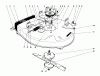 Toro 56015 - 25" Standard Rider, 1973 (3000001-3999999) Ersatzteile 25" MOWER ASSEMBLY