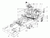 Toro 56015 - 25" Standard Rider, 1973 (3000001-3999999) Ersatzteile FRAME ASSEMBLY