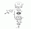 Toro 56015 - 25" Standard Rider, 1973 (3000001-3999999) Ersatzteile REWIND STARTER 590420
