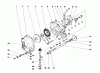 Toro 56015 - 25" Standard Rider, 1973 (3000001-3999999) Ersatzteile TRANSMISSION ASSEMBLY