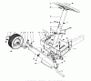 Toro 56020 - 25" Premium Rider, 1973 (3000001-3999999) Ersatzteile FRONT AXLE ASSEMBLY