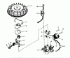 Toro 56020 - 25" Premium Rider, 1973 (3000001-3999999) Ersatzteile MAGNETO NO. 610862 (MODEL NO. 56020)