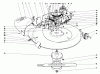 Toro 56022 - 25" Premium Rider, 1974 (4000001-4999999) Ersatzteile 25" MOWER ASSEMBLY