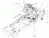 Toro 56022 - 25" Premium Rider, 1974 (4000001-4999999) Ersatzteile FRAME ASSEMBLY