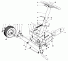 Toro 56022 - 25" Premium Rider, 1974 (4000001-4999999) Ersatzteile FRONT AXLE ASSEMBLY