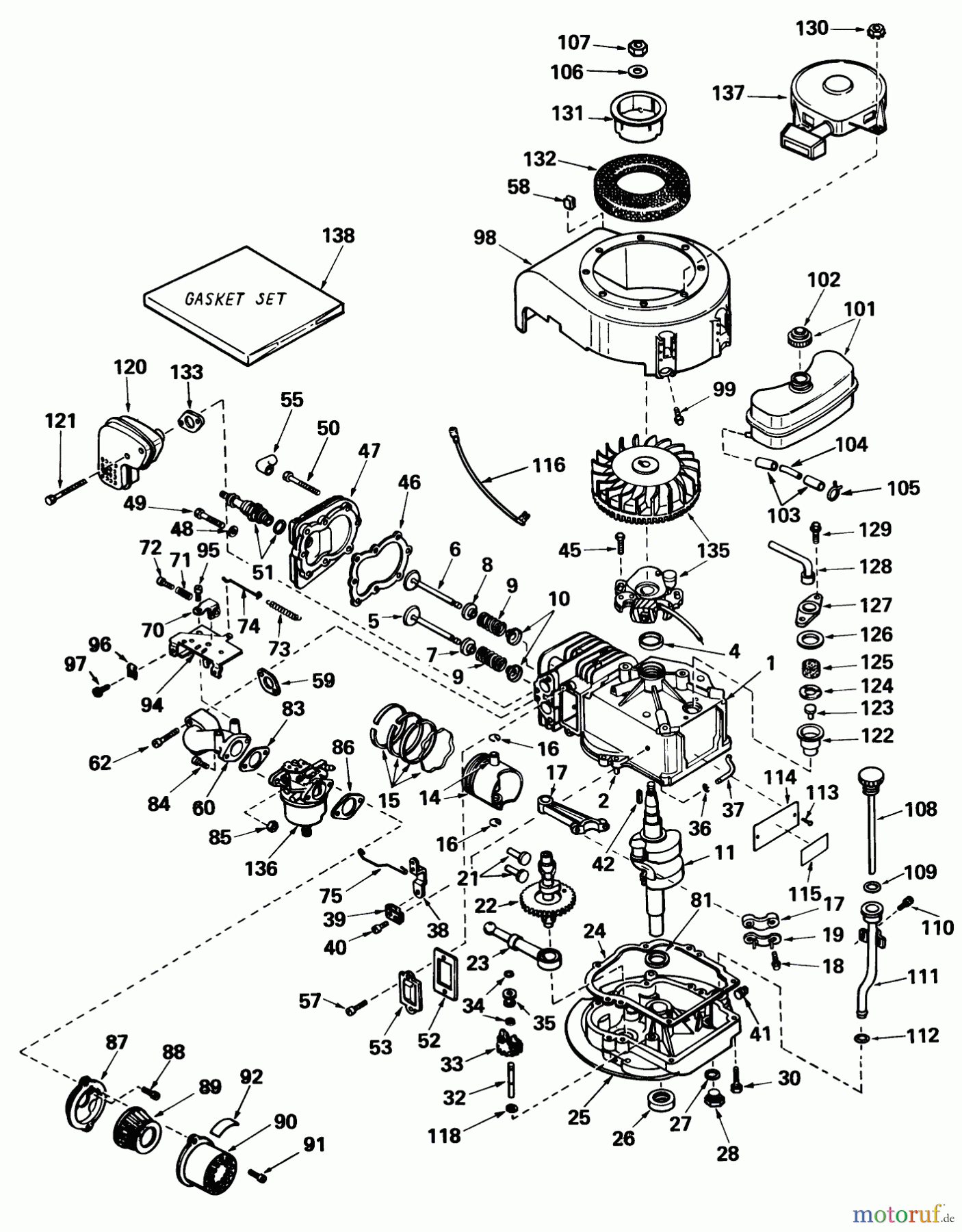 Toro Neu Mowers, Rear-Engine Rider 56022 - Toro 25