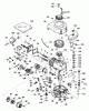 Toro 56022 - 25" Premium Rider, 1974 (4000001-4999999) Ersatzteile TECUMSEH ENGINE MODEL NO. LAV50 TYPE 62004 (MODEL NO. 56027)