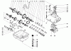 Toro 56022 - 25" Premium Rider, 1974 (4000001-4999999) Ersatzteile TRANSMISSION ASSEMBLY